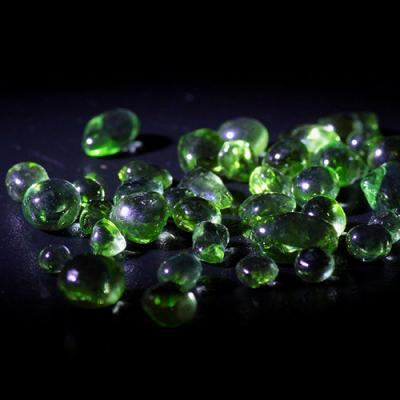 Decorative glass beads for swimming pool-Green